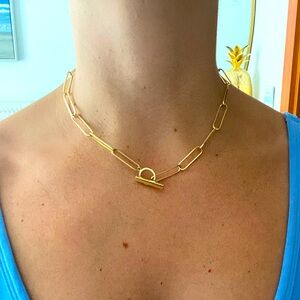 Gorjana Paper Clip Necklace